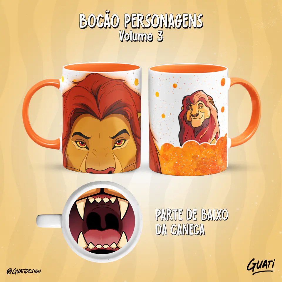 Bocão Personagens Vol. 3 - Canecas 12