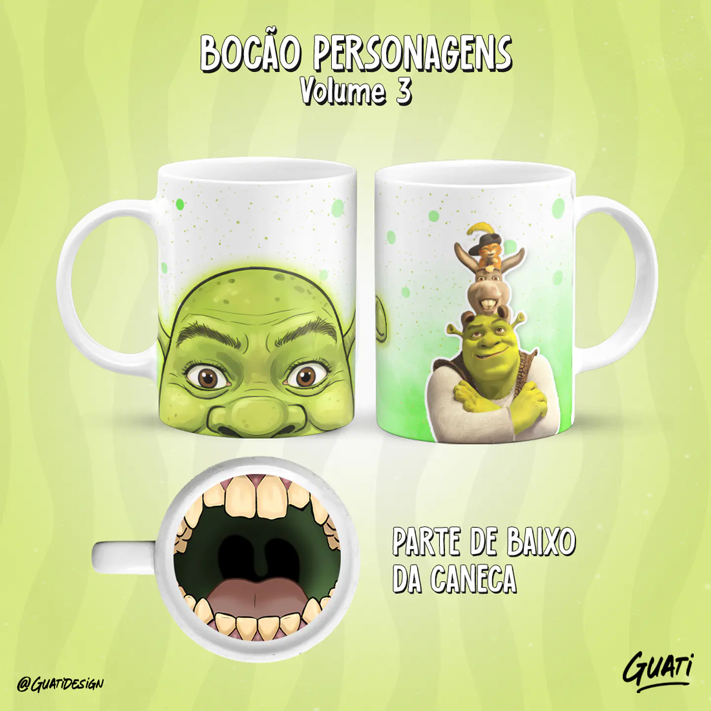 Bocão Personagens Vol. 3 - Canecas 14