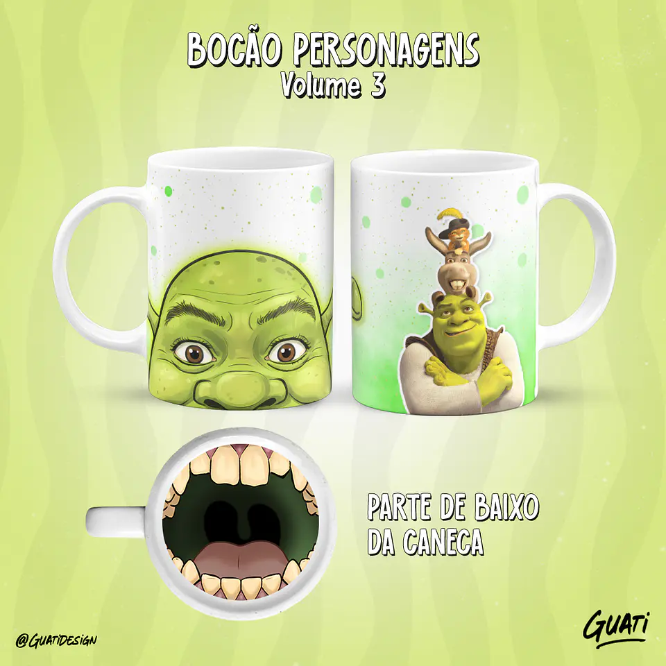 Bocão Personagens Vol. 3 - Canecas 14