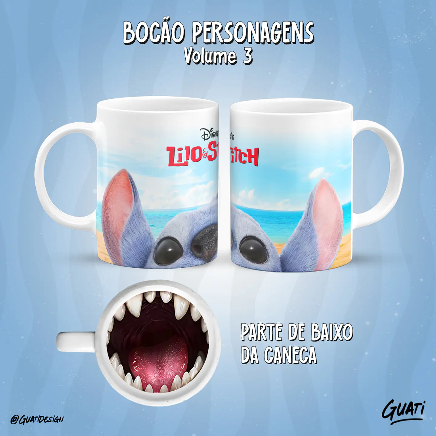 Bocão Personagens Vol. 3 - Canecas 16
