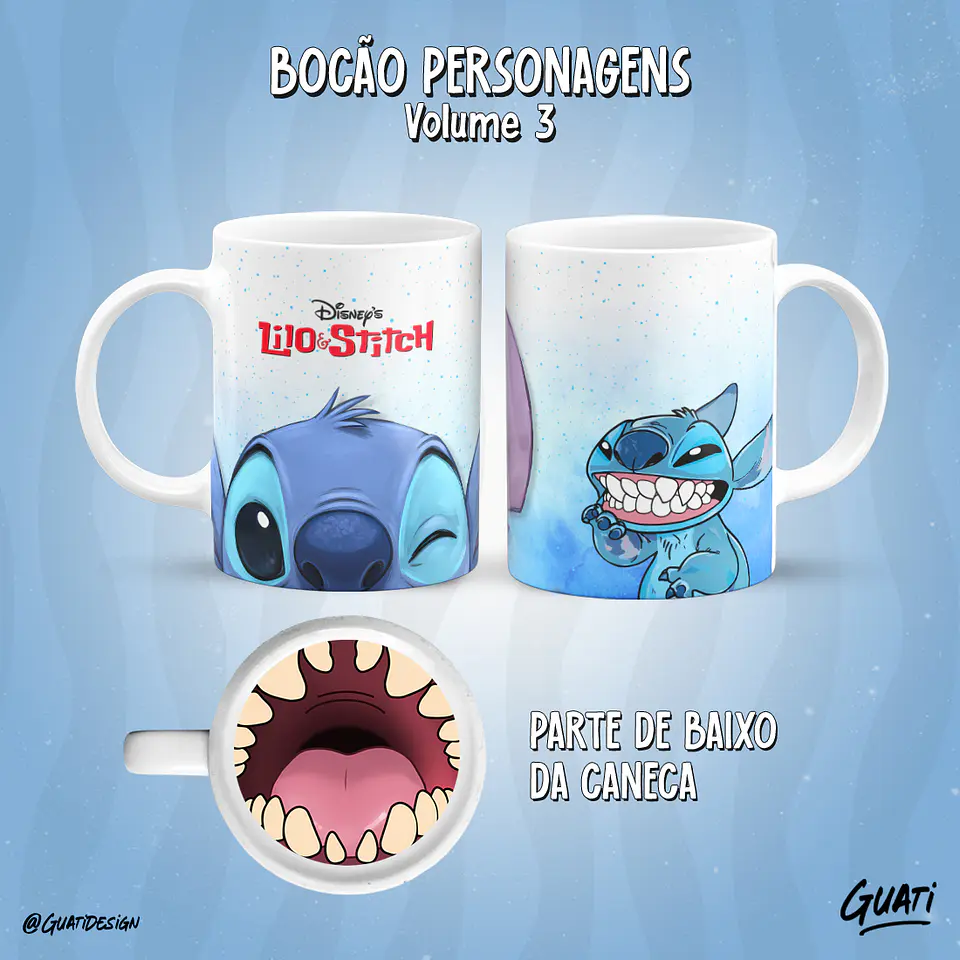Bocão Personagens Vol. 3 - Canecas 17