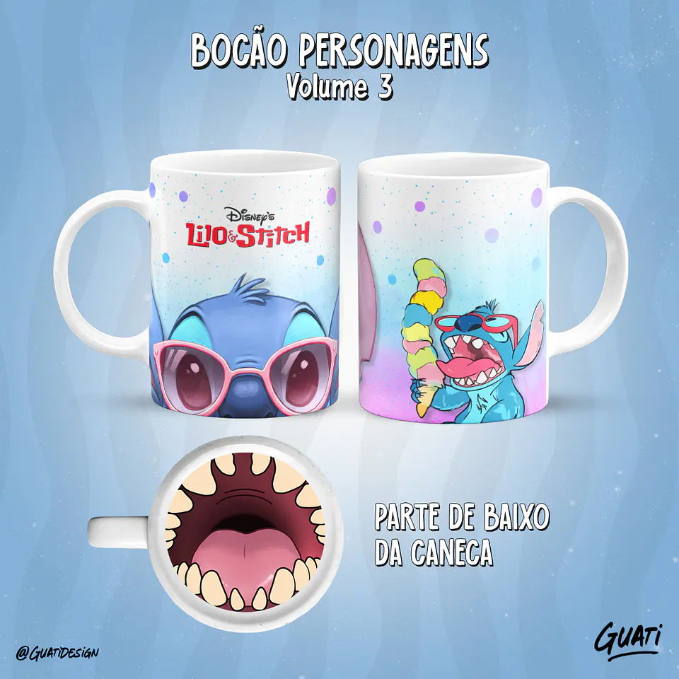 Bocão Personagens Vol. 3 - Canecas 18