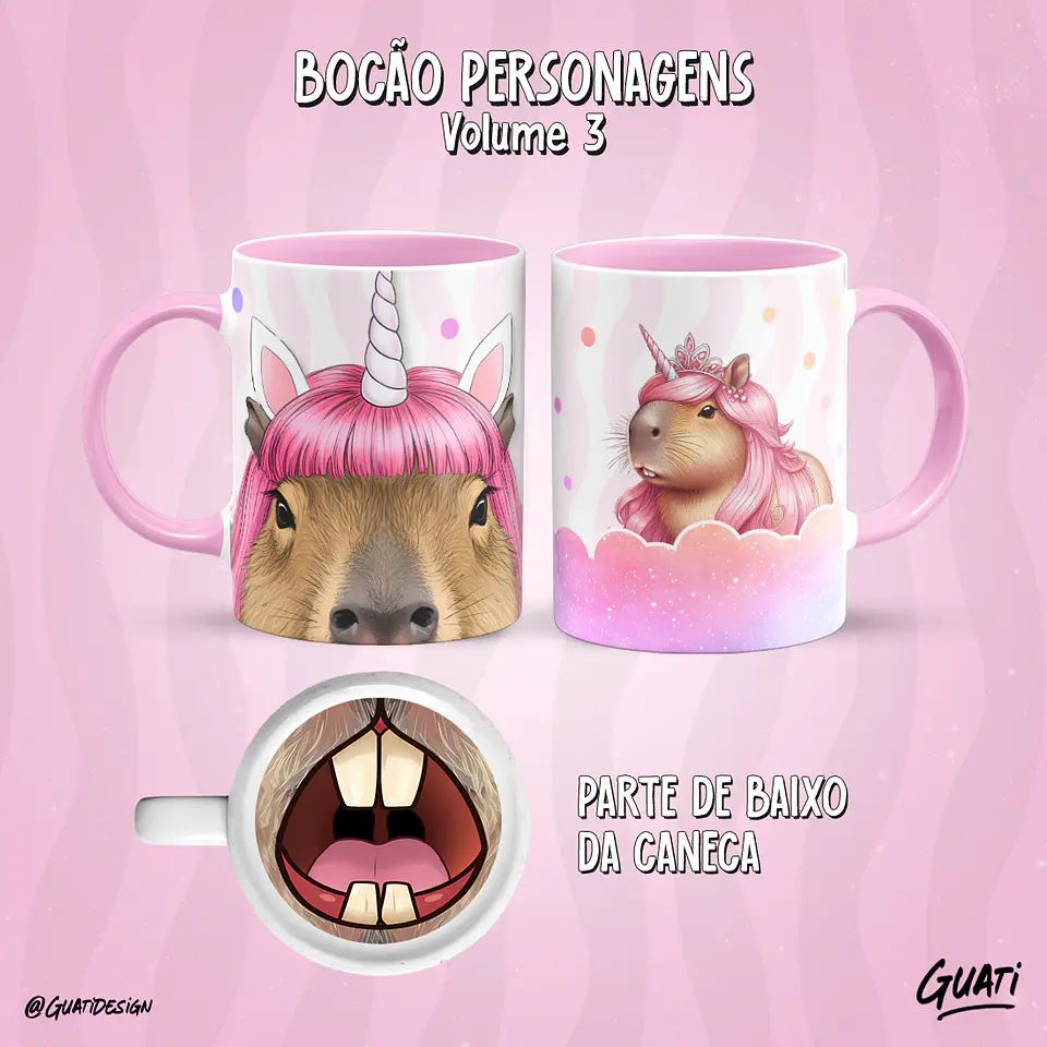 Bocão Personagens Vol. 3 - Canecas 21