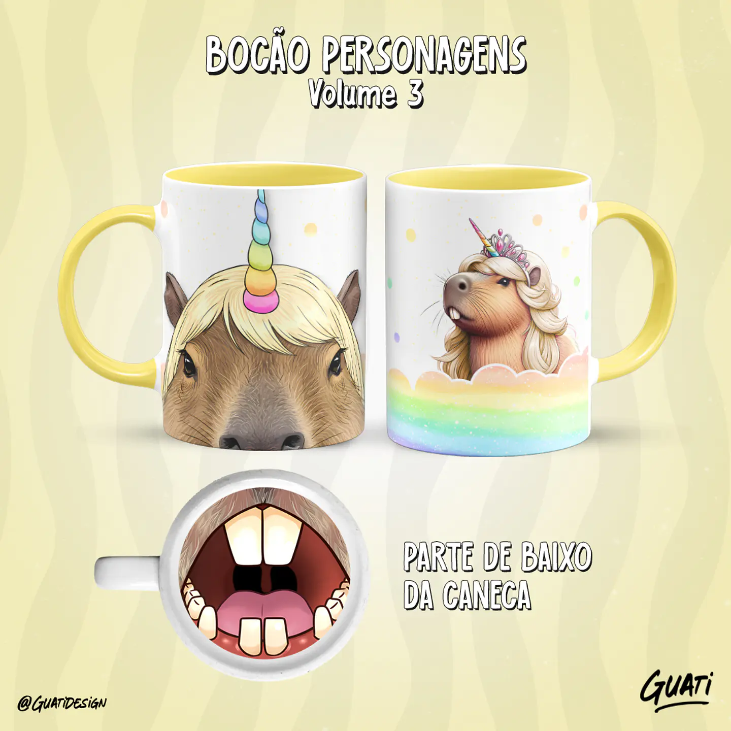 Bocão Personagens Vol. 3 - Canecas 22