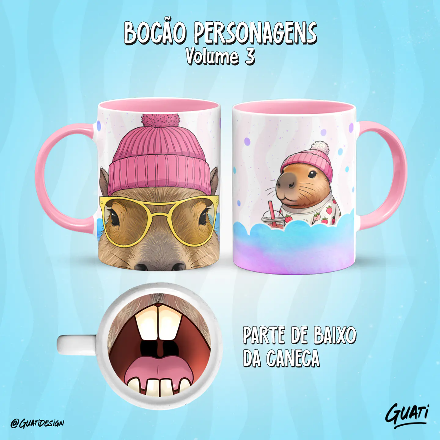 Bocão Personagens Vol. 3 - Canecas 23