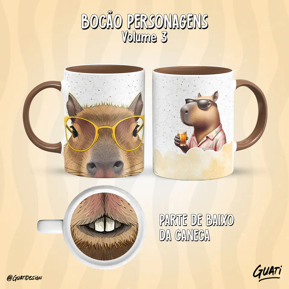Bocão Personagens Vol. 3 - Canecas 24