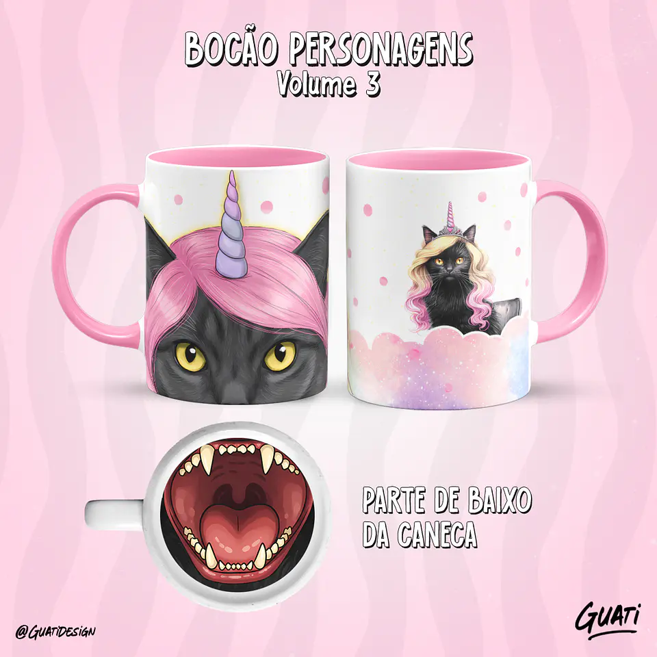 Bocão Personagens Vol. 3 - Canecas 25