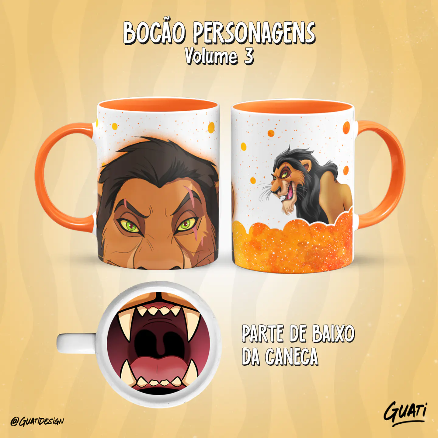 Bocão Personagens Vol. 3 - Canecas 28