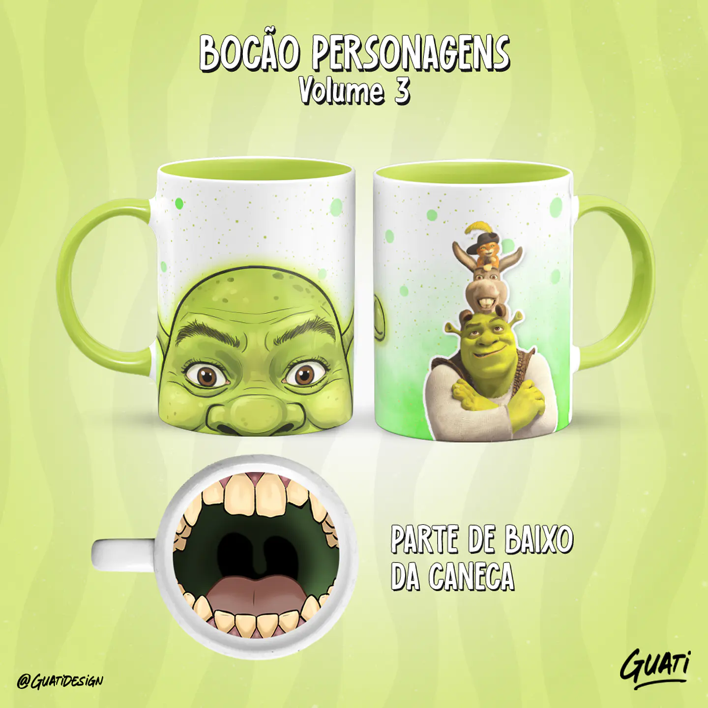 Bocão Personagens Vol. 3 - Canecas 29