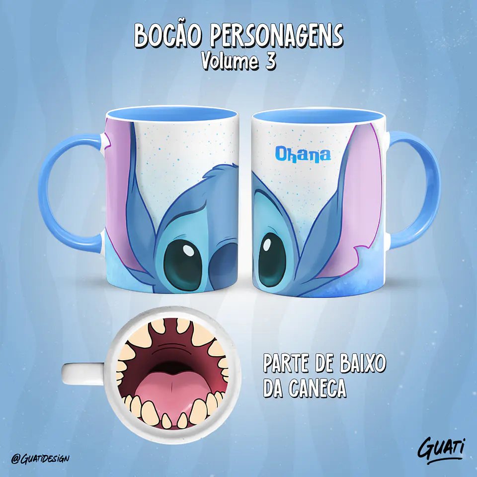 Bocão Personagens Vol. 3 - Canecas 30