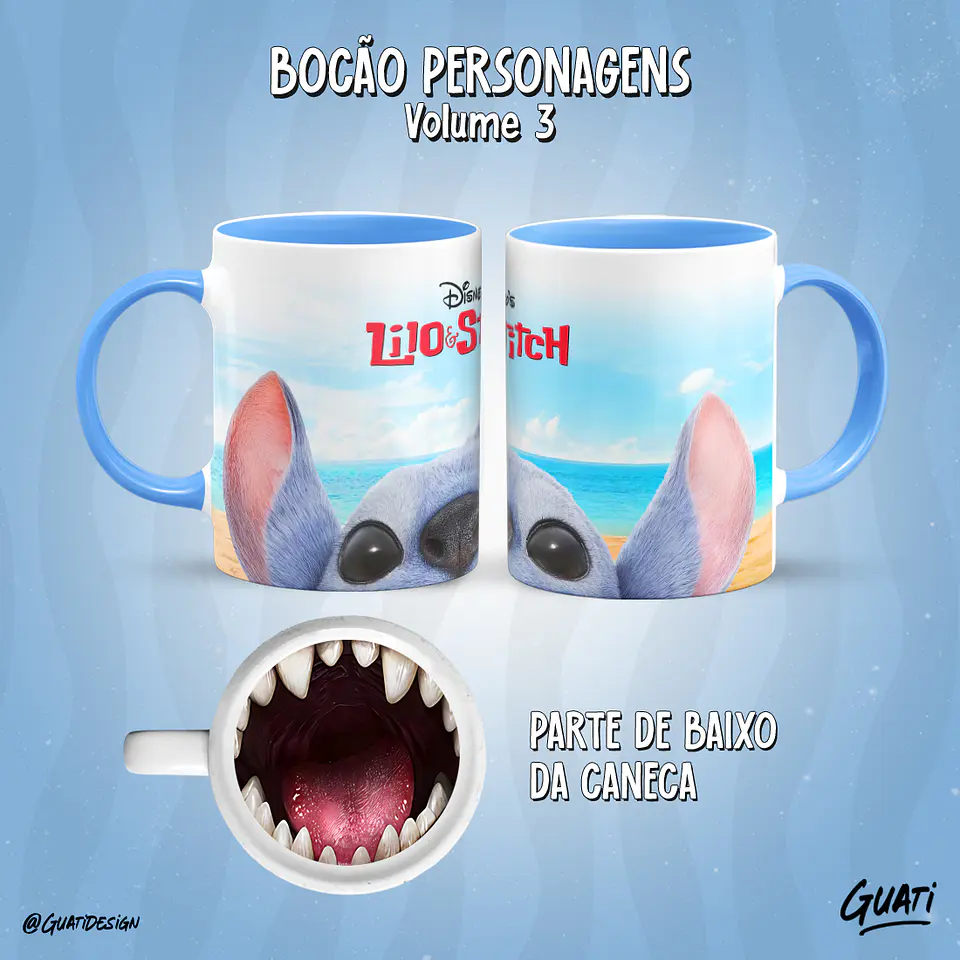 Bocão Personagens Vol. 3 - Canecas 31