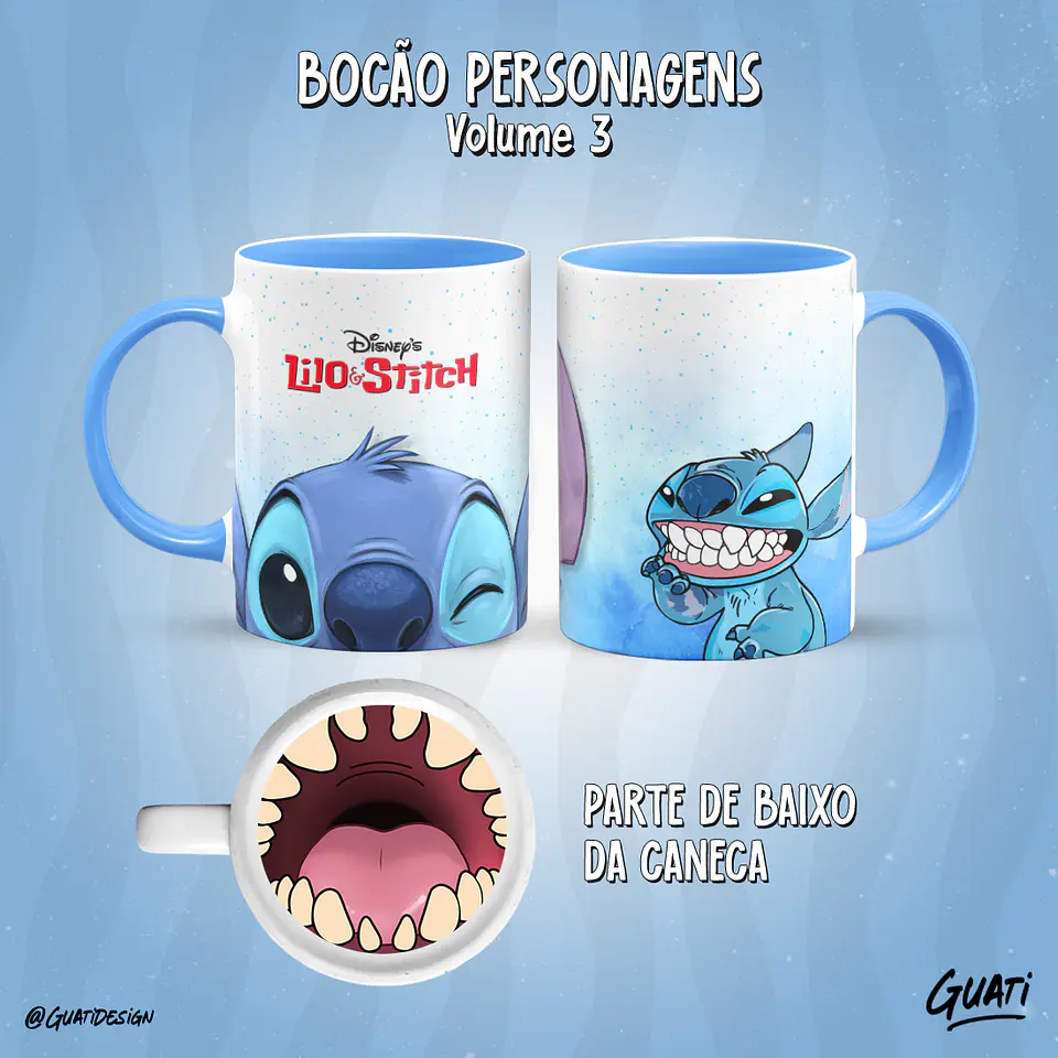 Bocão Personagens Vol. 3 - Canecas 32