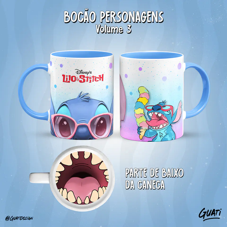 Bocão Personagens Vol. 3 - Canecas 33
