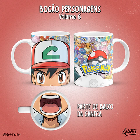 Bocão Personagens Vol. 6 - Canecas