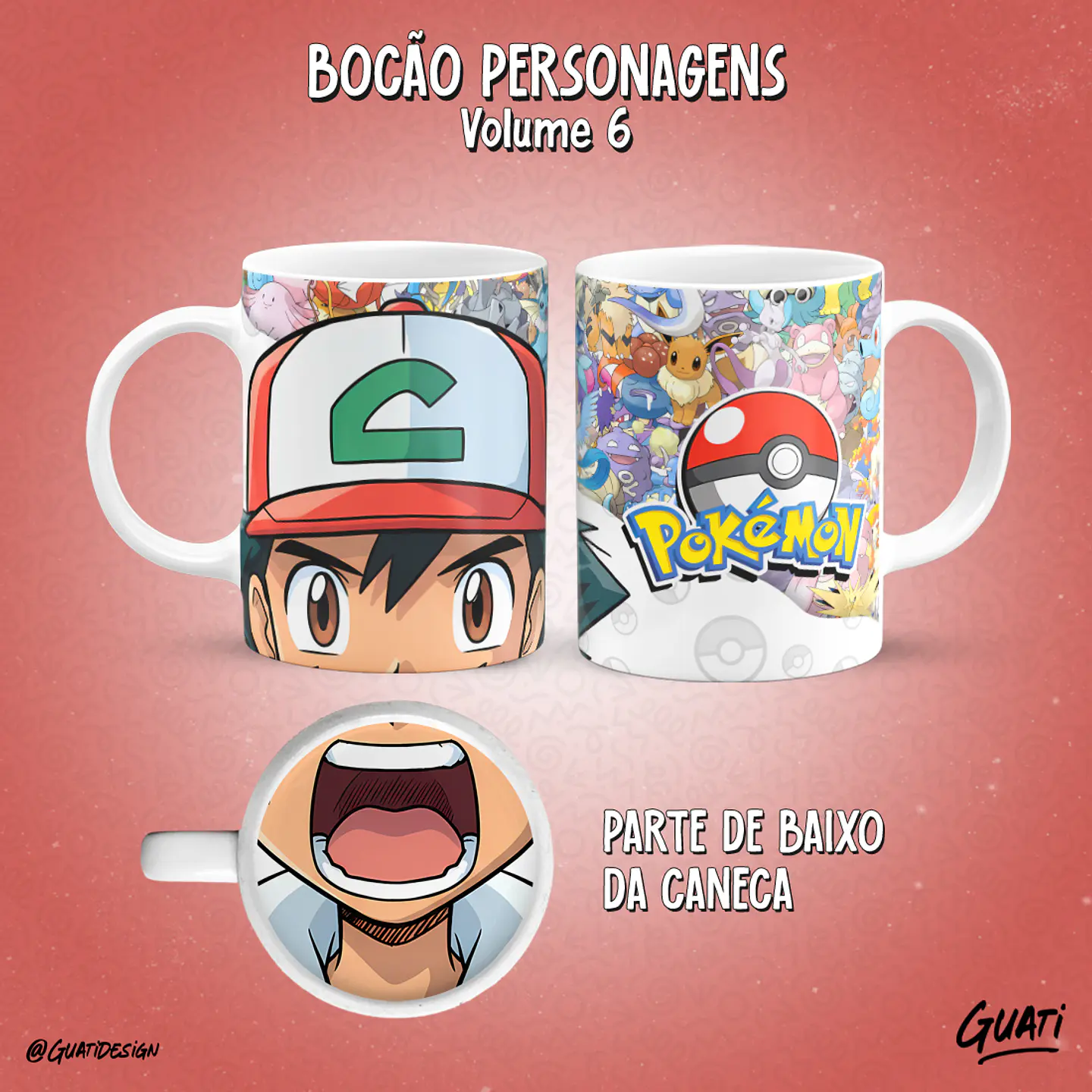 Bocão Personagens Vol. 6 - Canecas 1