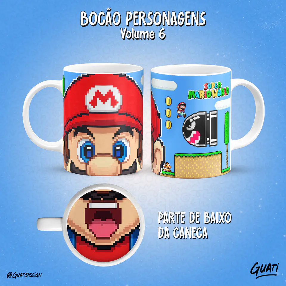 Bocão Personagens Vol. 6 - Canecas 24
