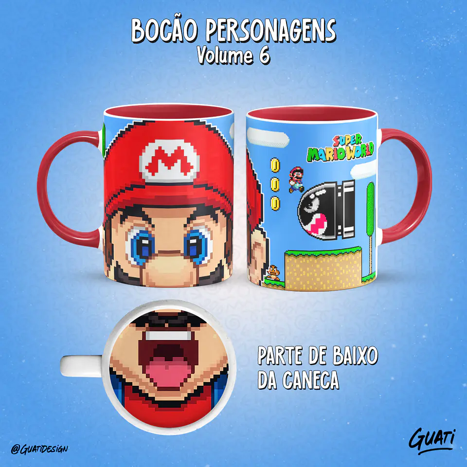 Bocão Personagens Vol. 6 - Canecas 25