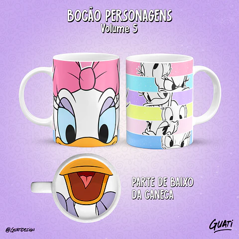 Bocão Personagens Vol. 6 - Canecas