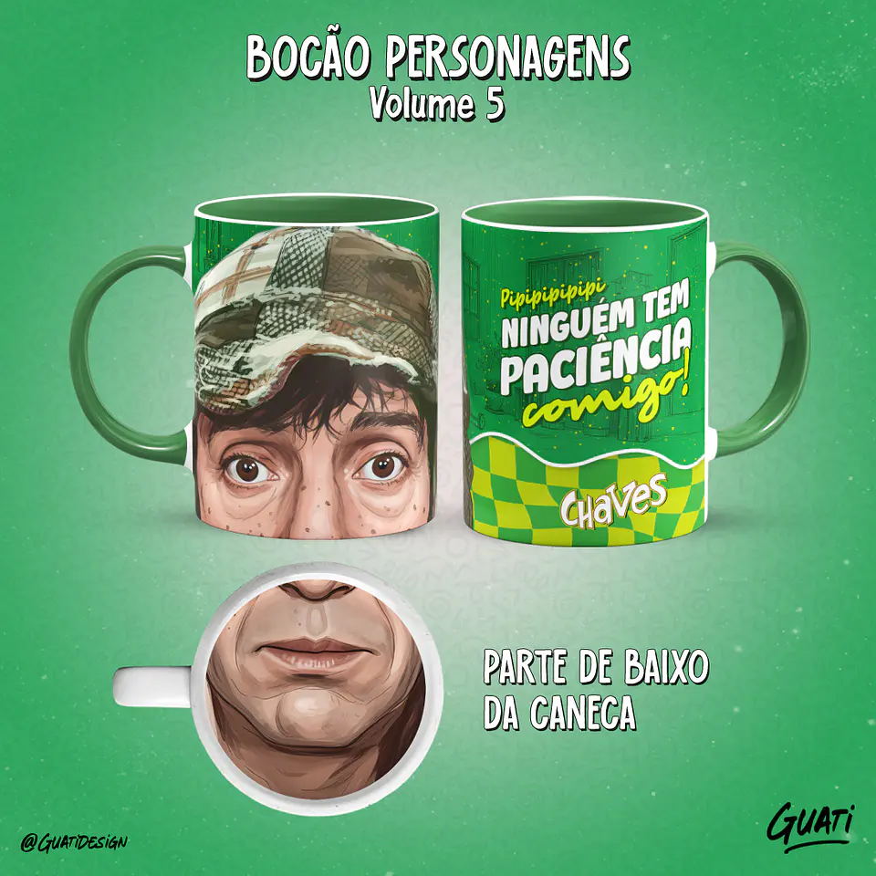 Bocão Personagens Vol. 6 - Canecas 3