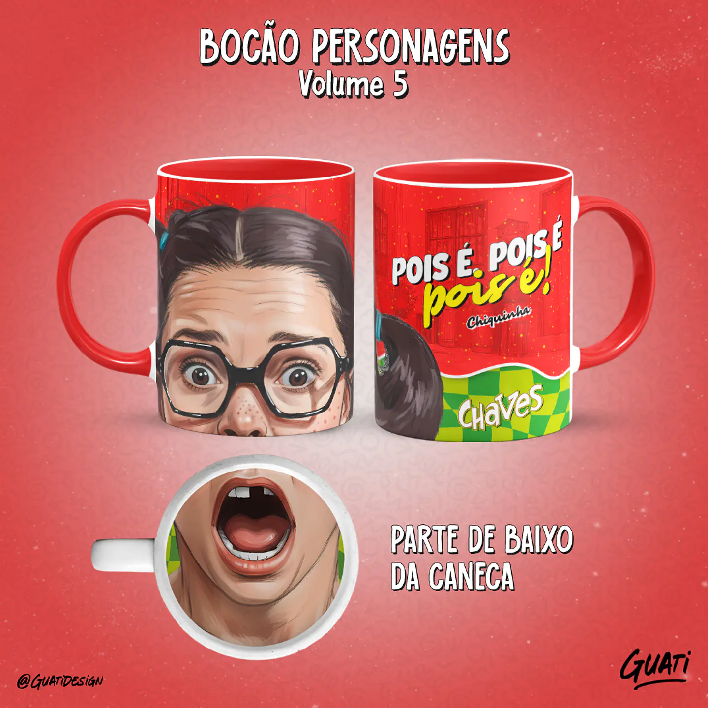 Bocão Personagens Vol. 6 - Canecas 4