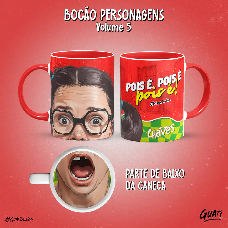 Bocão Personagens Vol. 6 - Canecas 4