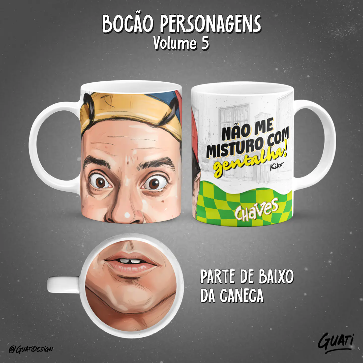 Bocão Personagens Vol. 6 - Canecas 5