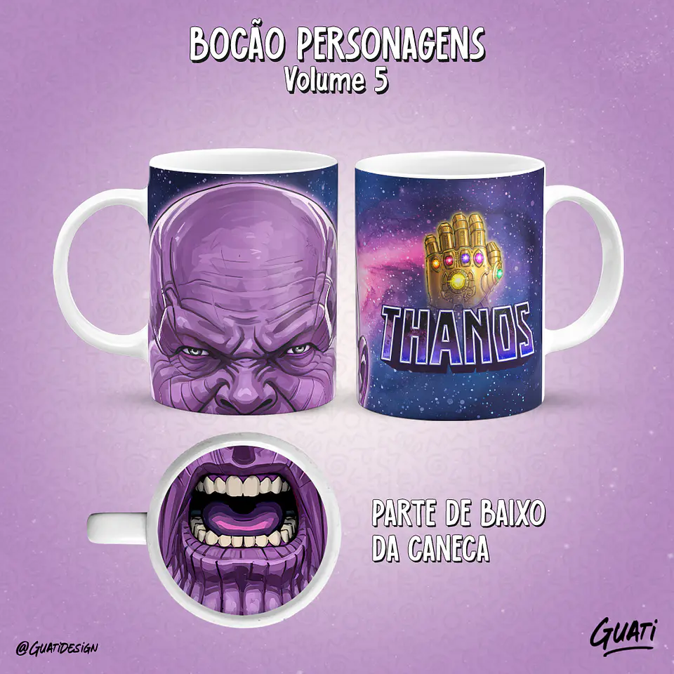 Bocão Personagens Vol. 6 - Canecas 14