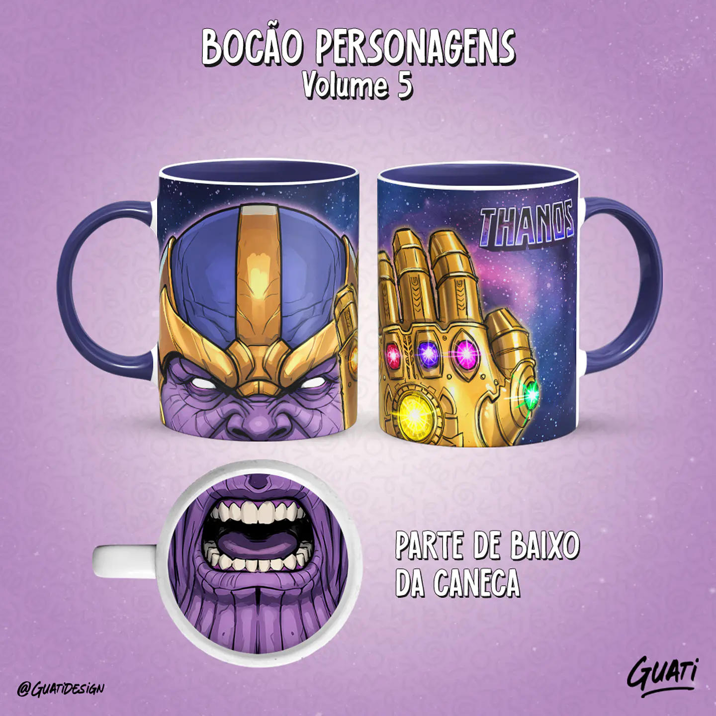 Bocão Personagens Vol. 6 - Canecas 15