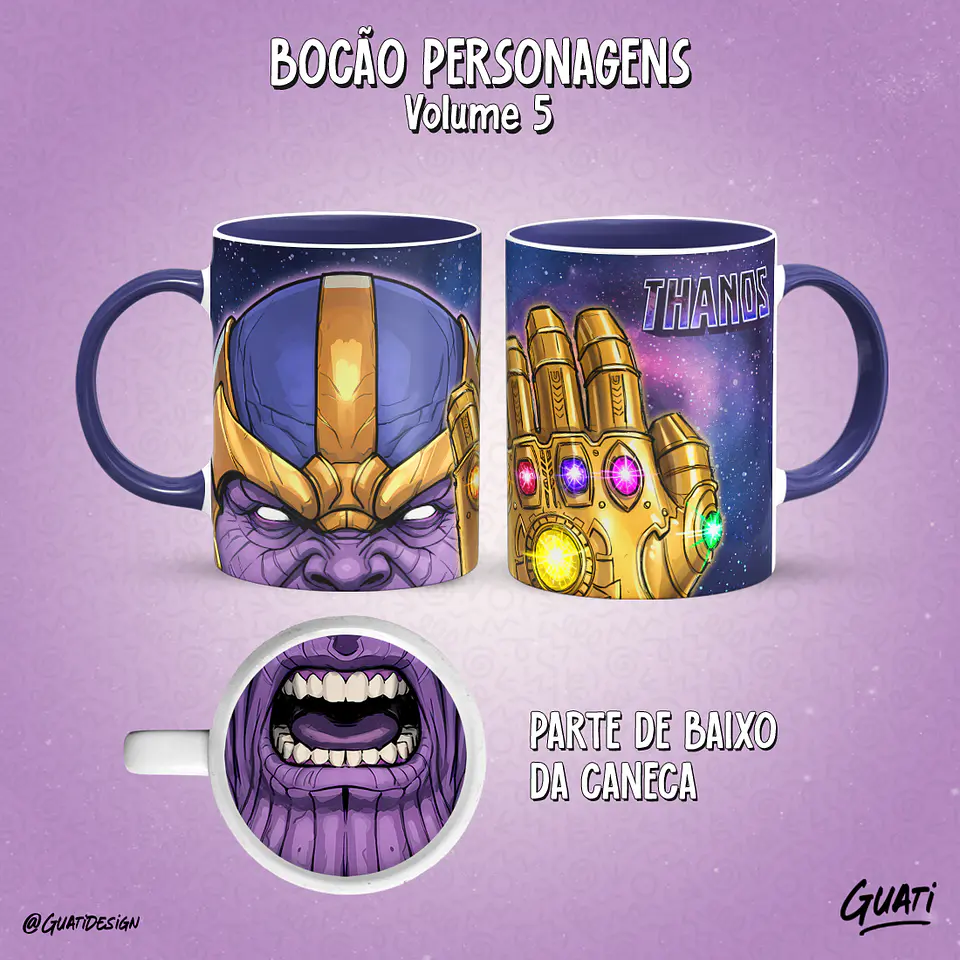 Bocão Personagens Vol. 6 - Canecas 15