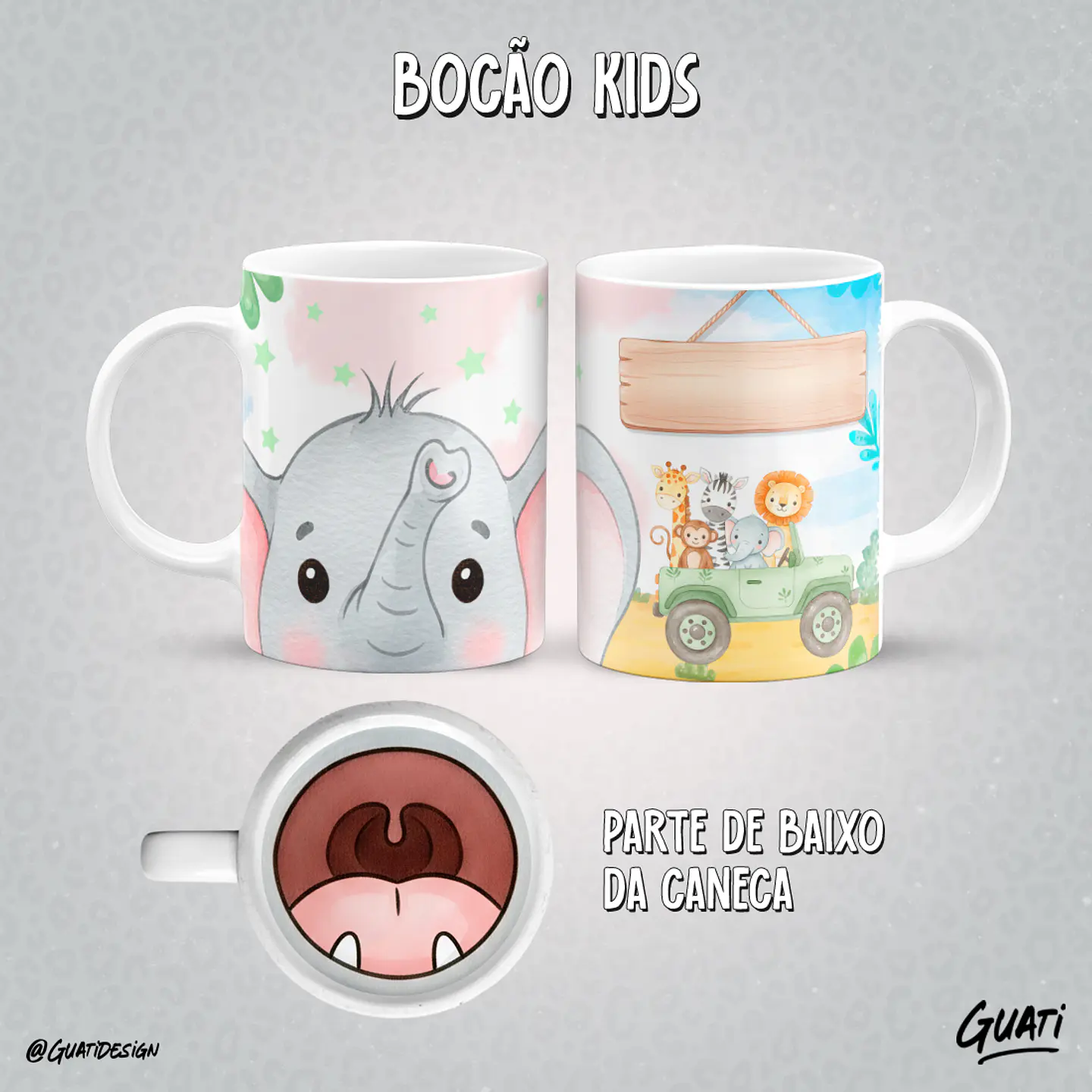 Bocão Kids - Canecas 3
