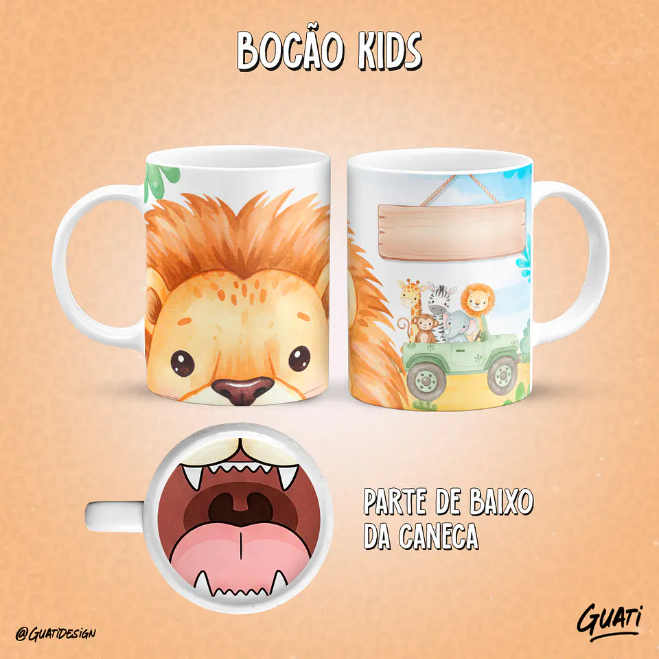 Bocão Kids - Canecas 6