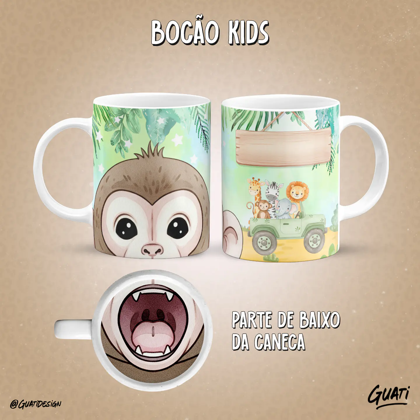 Bocão Kids - Canecas 7