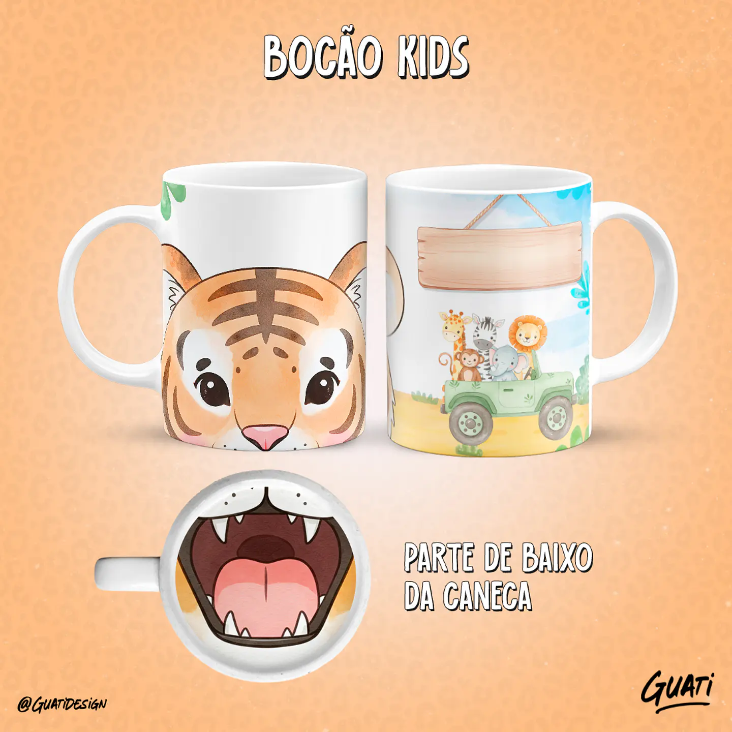 Bocão Kids - Canecas 16