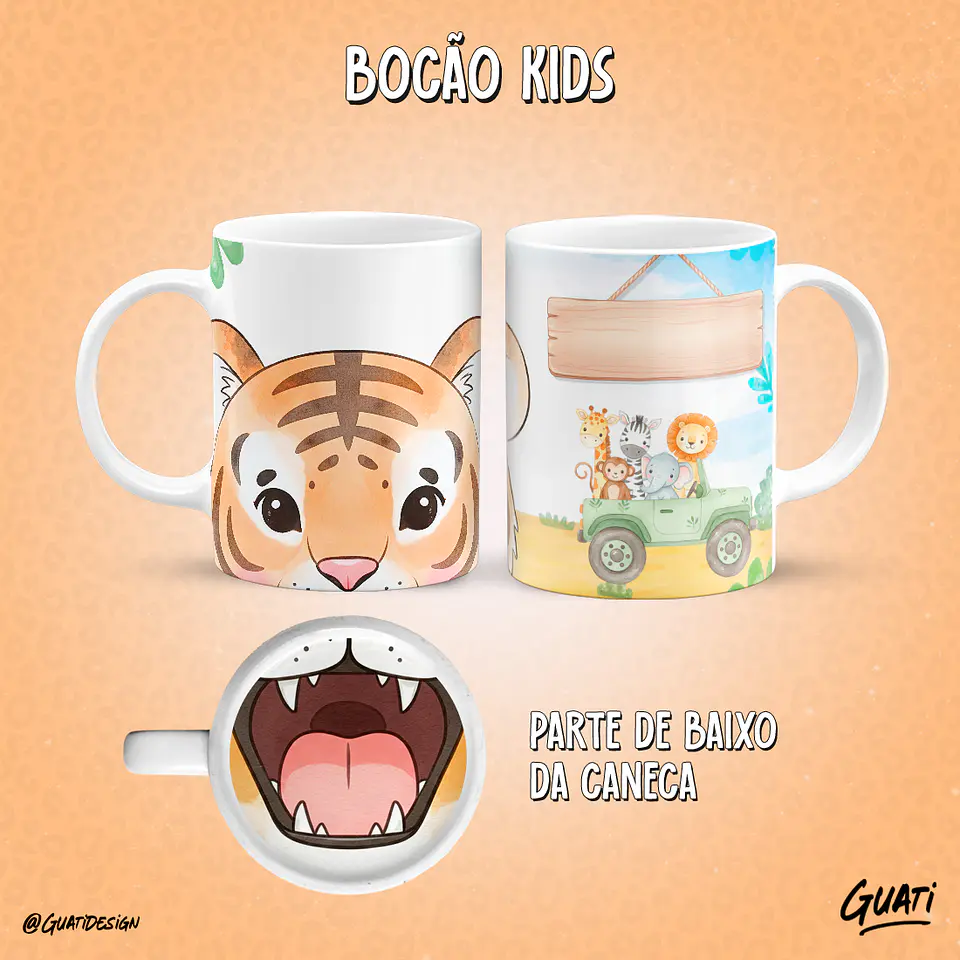 Bocão Kids - Canecas 16