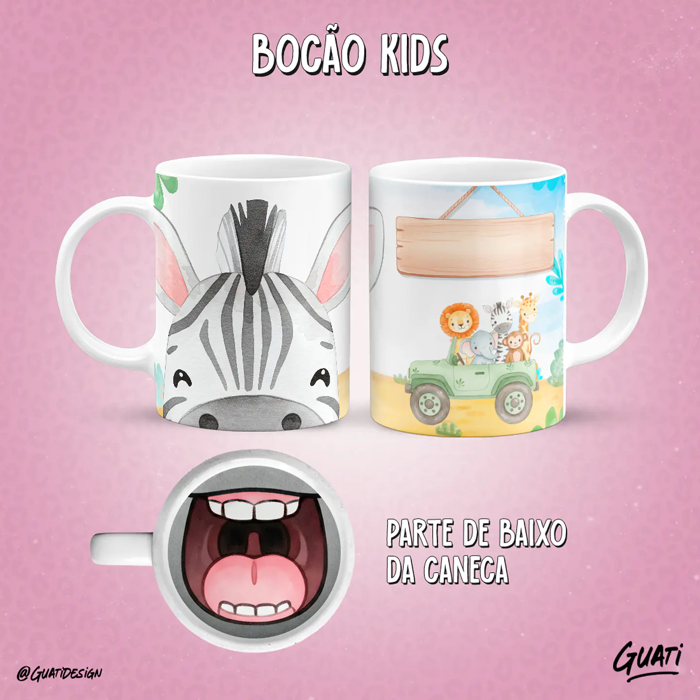 Bocão Kids - Canecas 18
