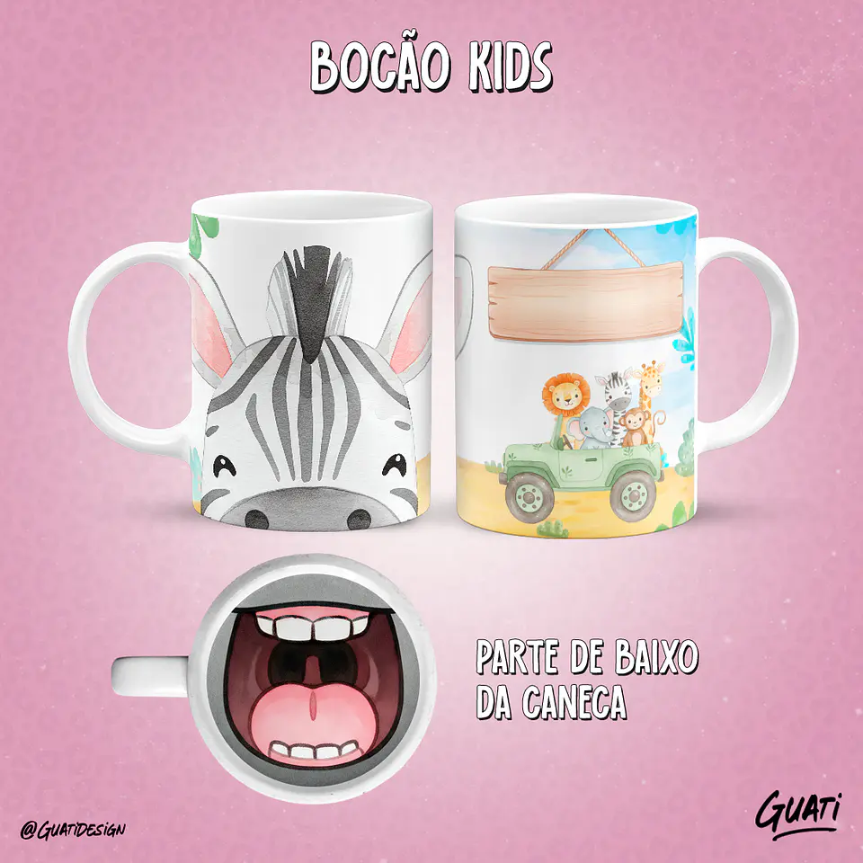 Bocão Kids - Canecas 18