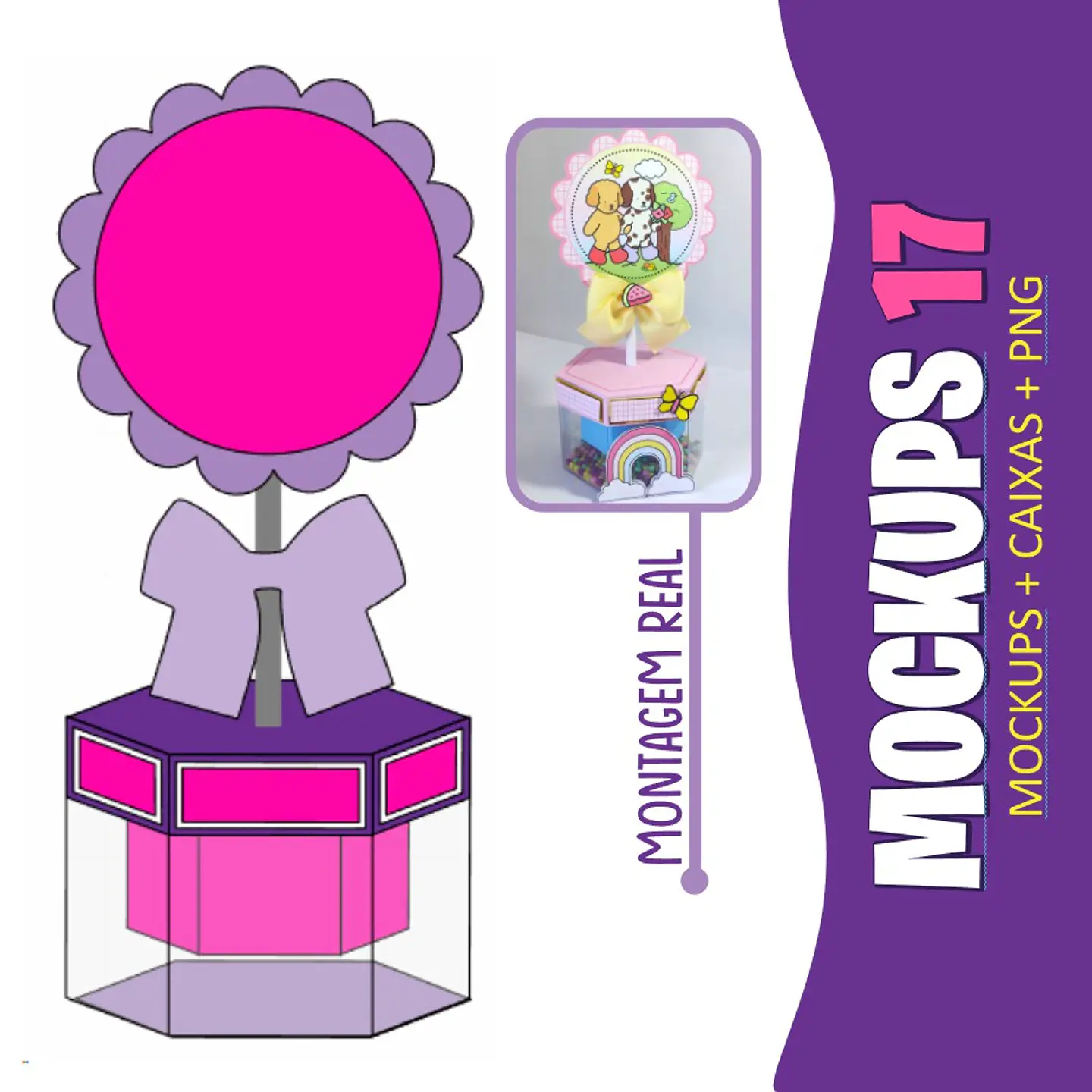 Moldes e Mockups - Arquivo de Corte 1