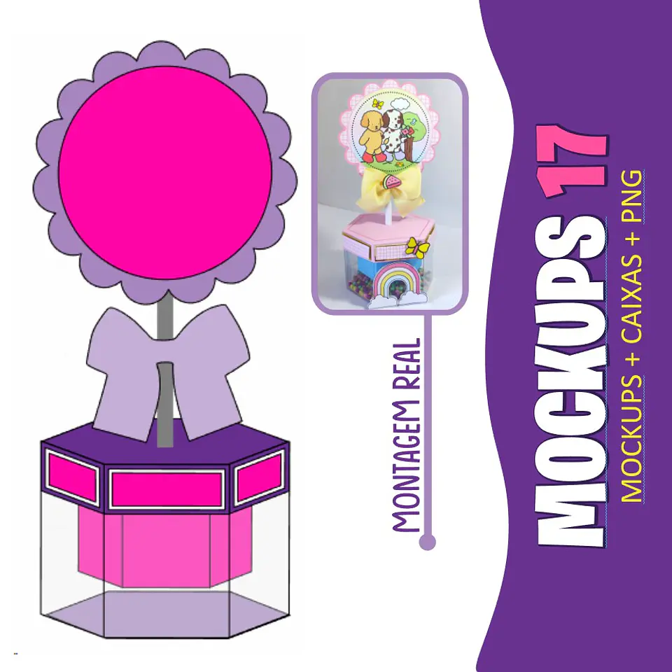 Moldes e Mockups - Arquivo de Corte 1