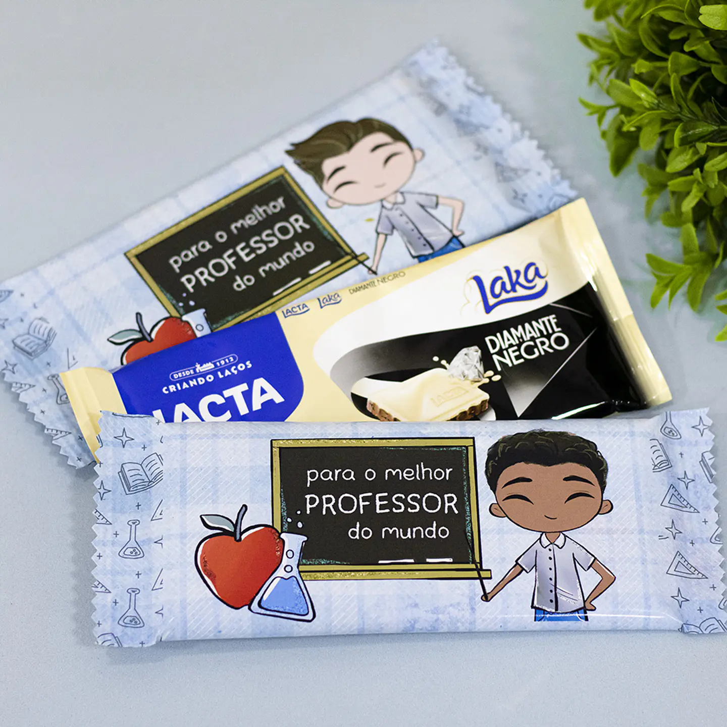 Barra de Chocolate - Dia dos Professores 1