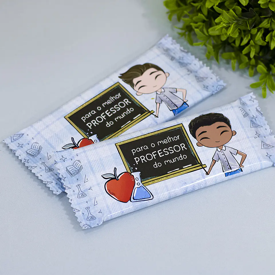 Barra de Chocolate - Dia dos Professores 4