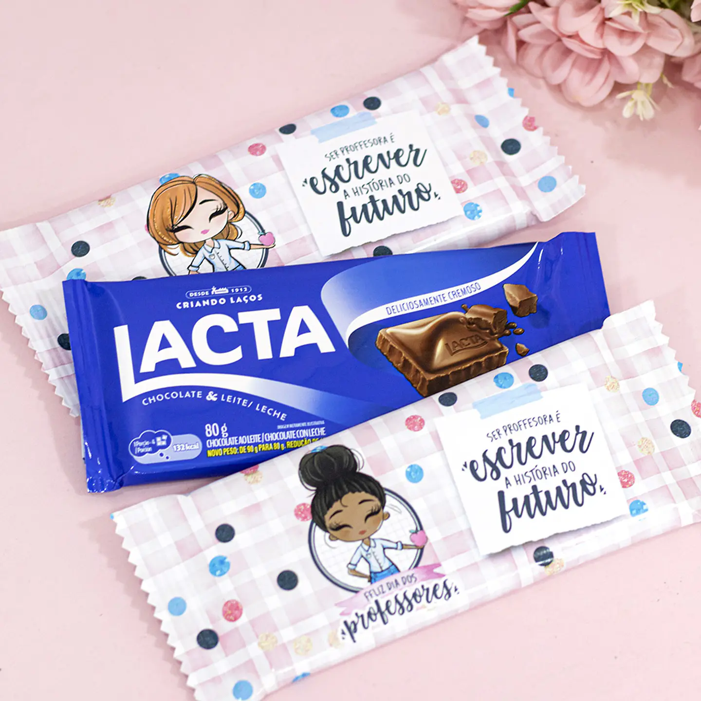 Barra de Chocolate - Dia dos Professores 1