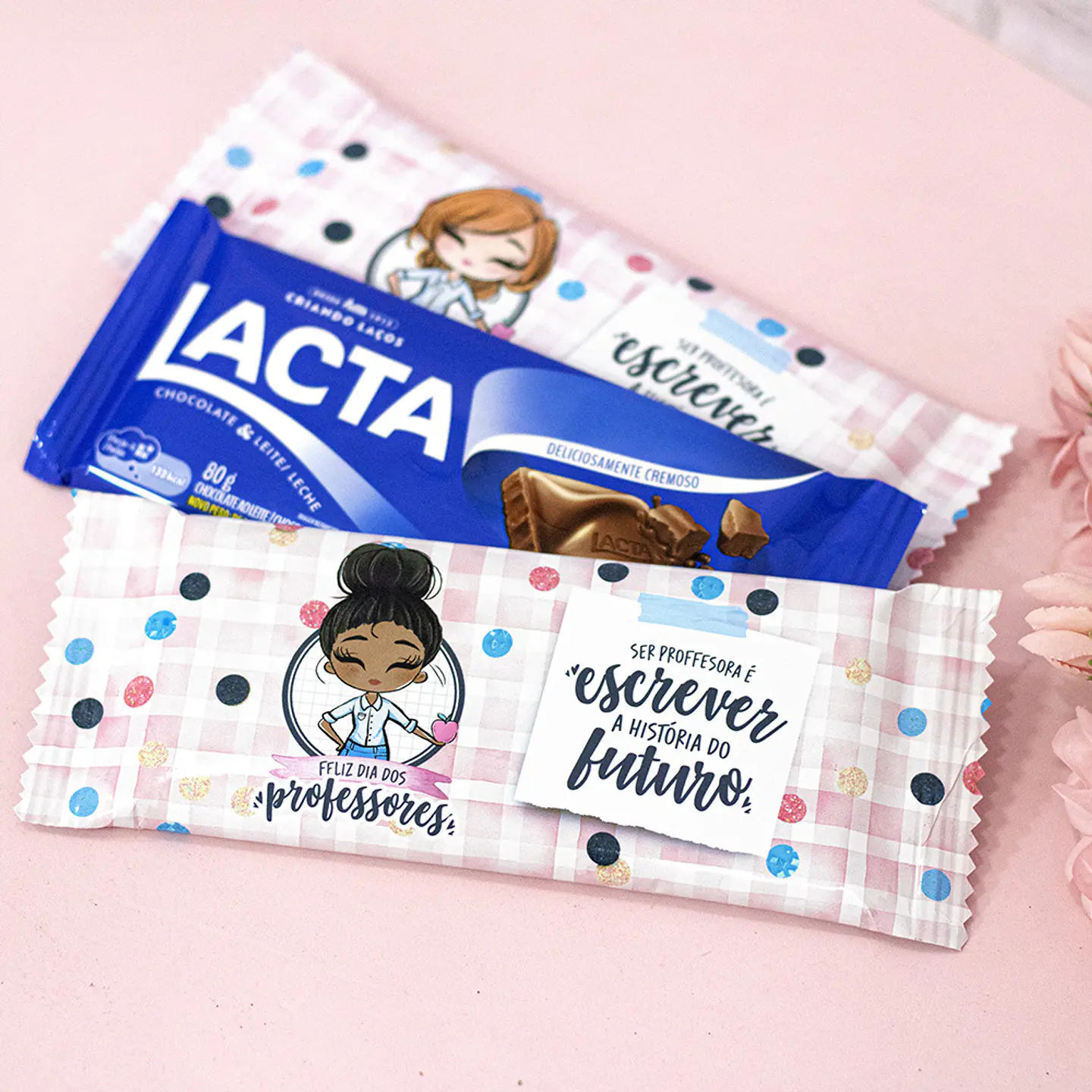Barra de Chocolate - Dia dos Professores 2