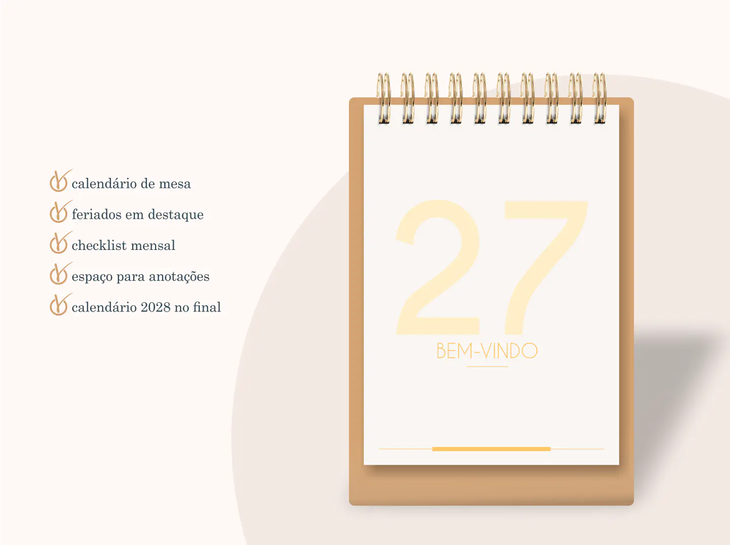 Calendário A6 Vertical 2027 4
