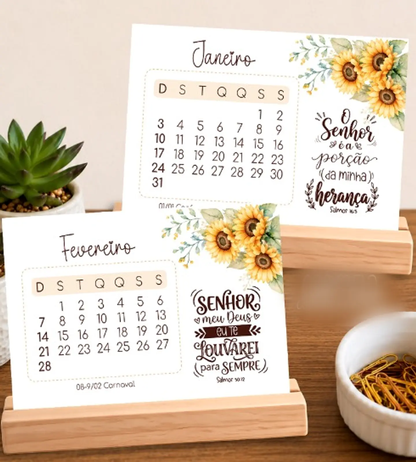 Calendário de Mesa 2027 - A6 1