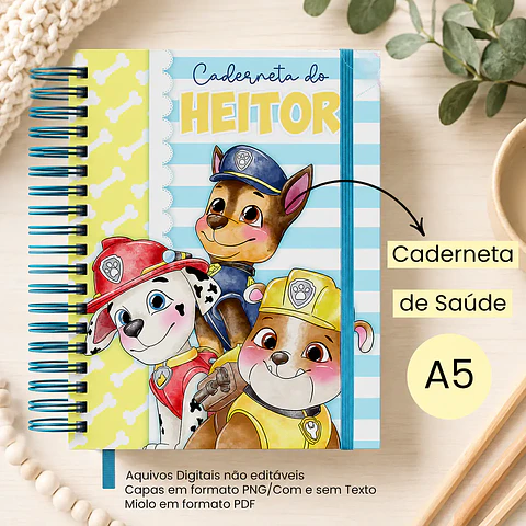 Caderneta de Saúde Patrulha Canina