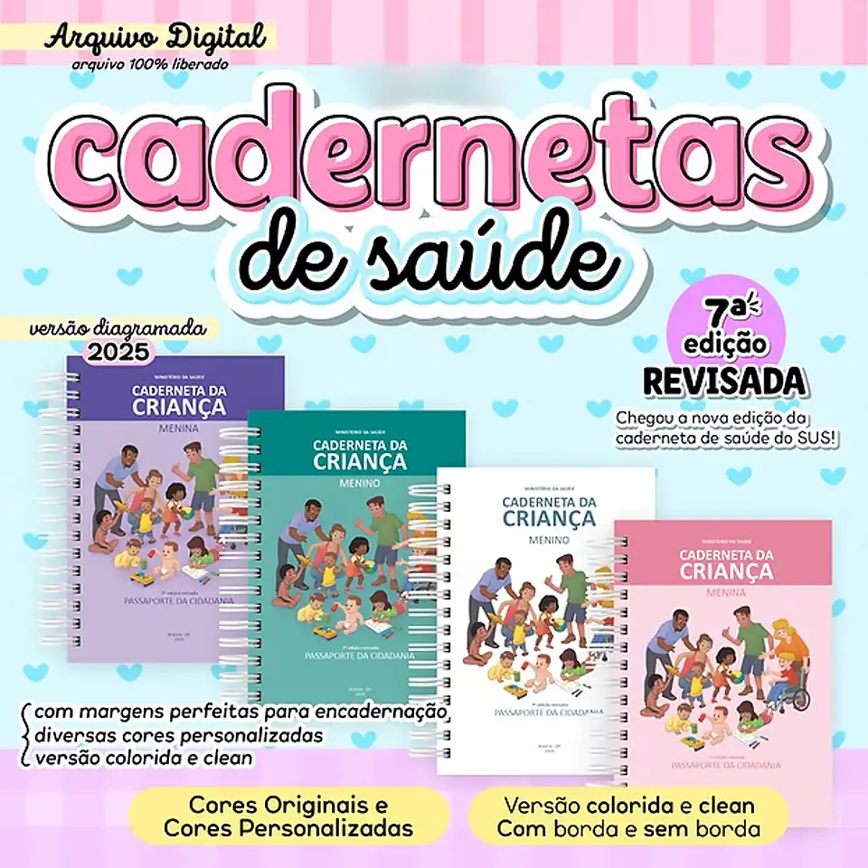 Caderneta de Sáude 7ª Ed. Revisada 1