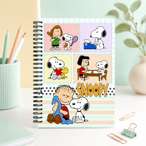Caderno Universitário - Coleção Snoopy