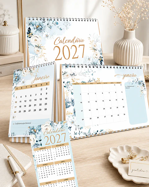 Kit Calendários 2027
