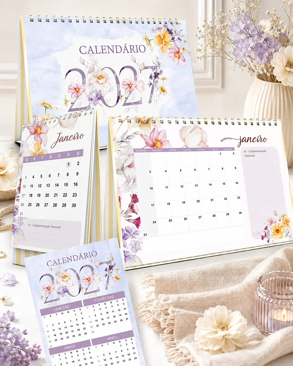 Kit Calendários 2027 1
