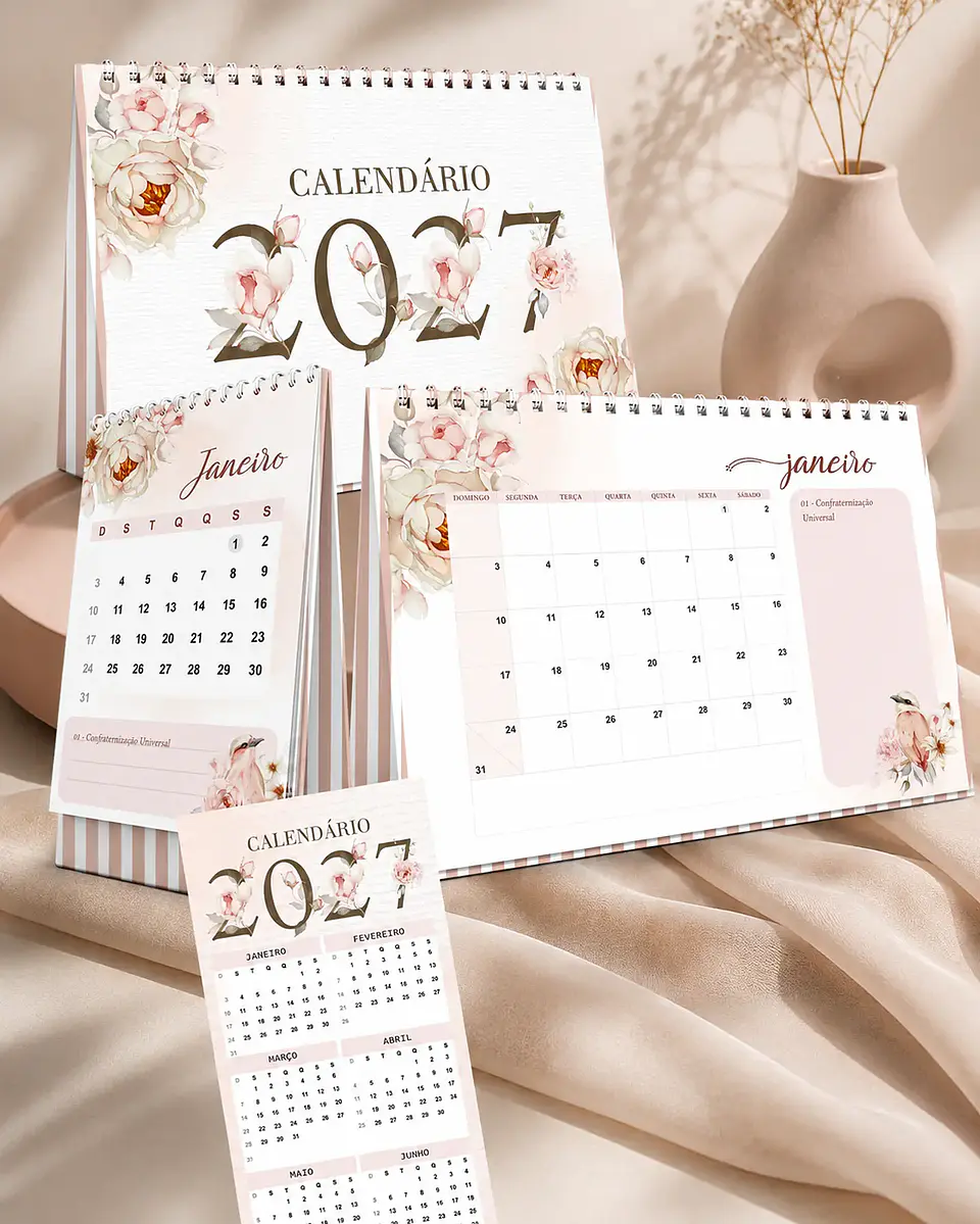 Kit Calendários 2027 1